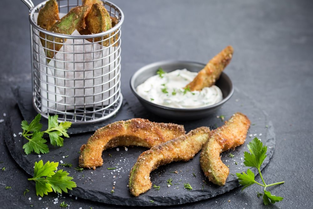 Air-Fried Avocado Fries