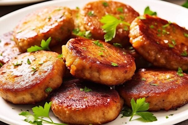 Air-Fried Breakfast Sausage Patties