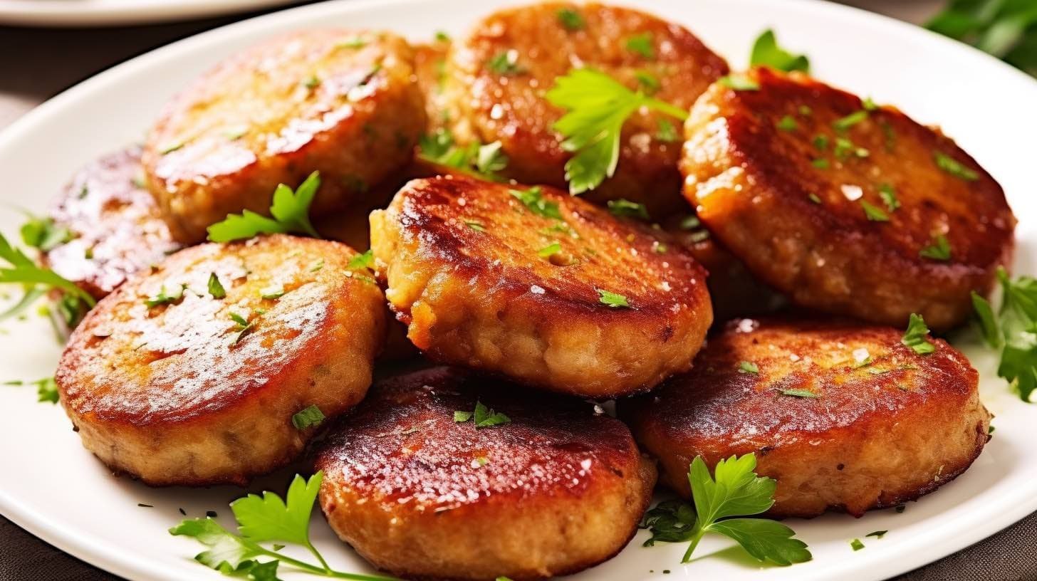Air-Fried Breakfast Sausage Patties