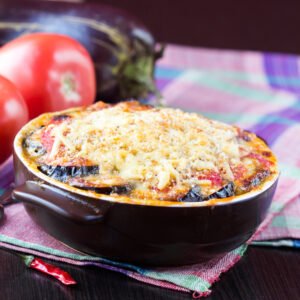 Air-Fried Eggplant Parmesan