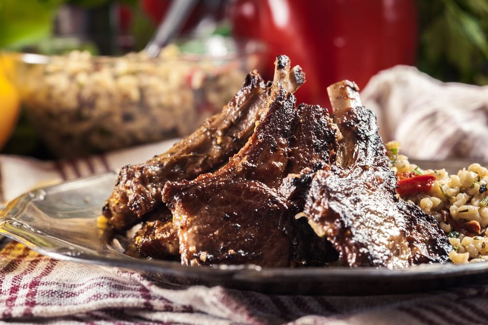Air-Fried Lamb Chops