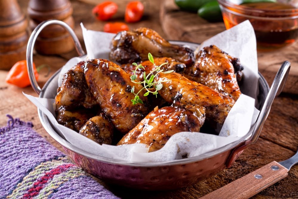 Apple Cider Glazed Turkey Wings