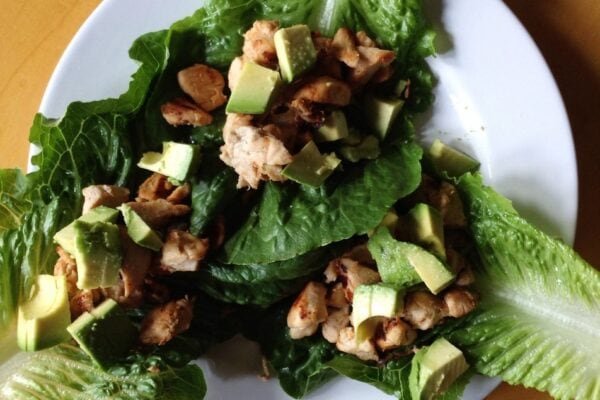 BBQ Chicken Lettuce Wraps