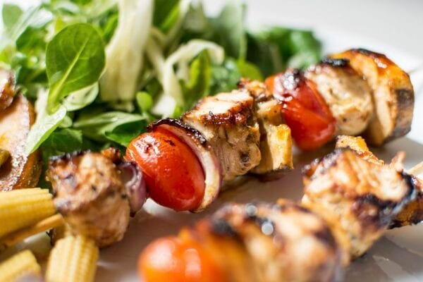 BBQ Chicken Skewers