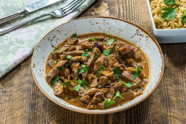 Beef Stroganoff