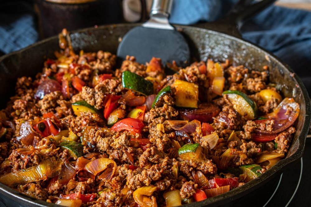 Beef and Vegetable Skillet