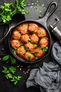 Buffalo Chicken Meatballs