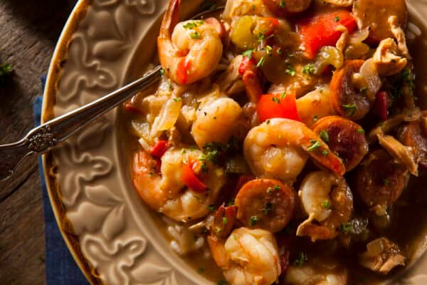 Cajun Shrimp and Sausage