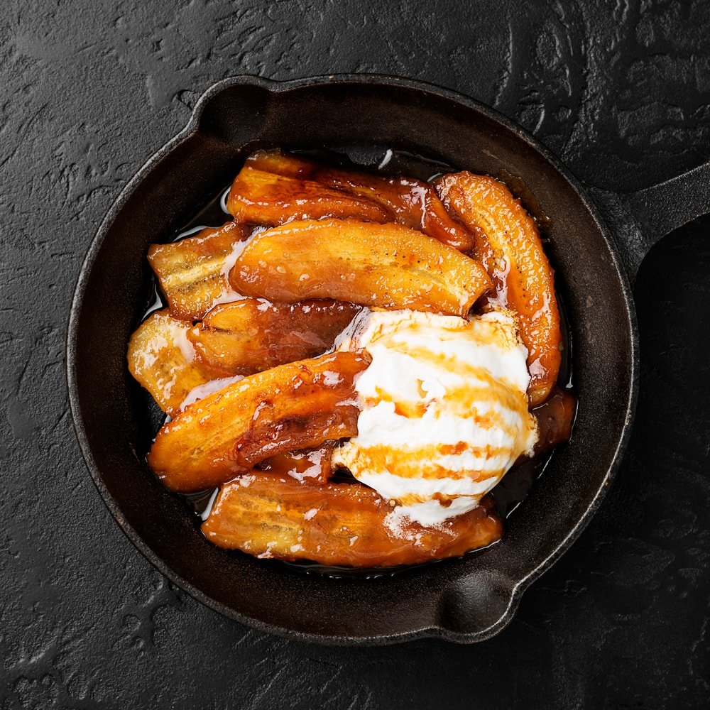 Caramelized Banana Slices