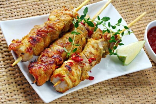 Chicken Satay Skewers