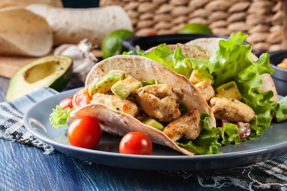 Chili Lime Chicken Tacos
