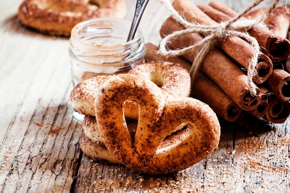Cinnamon Sugar Pretzel Bites