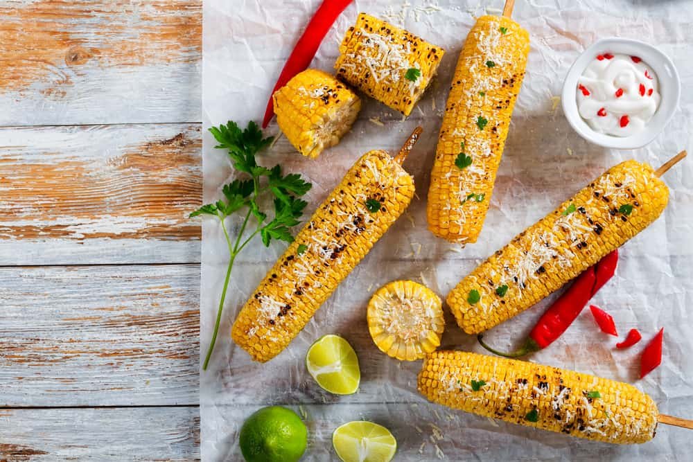 Corn on the Cob with Chili Lime Butter