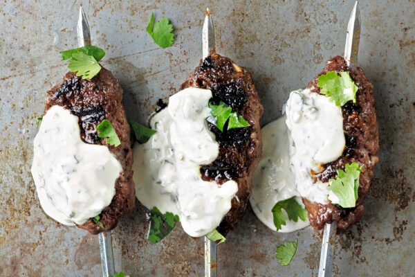 Greek-Style Air-Fried Lamb Roulade