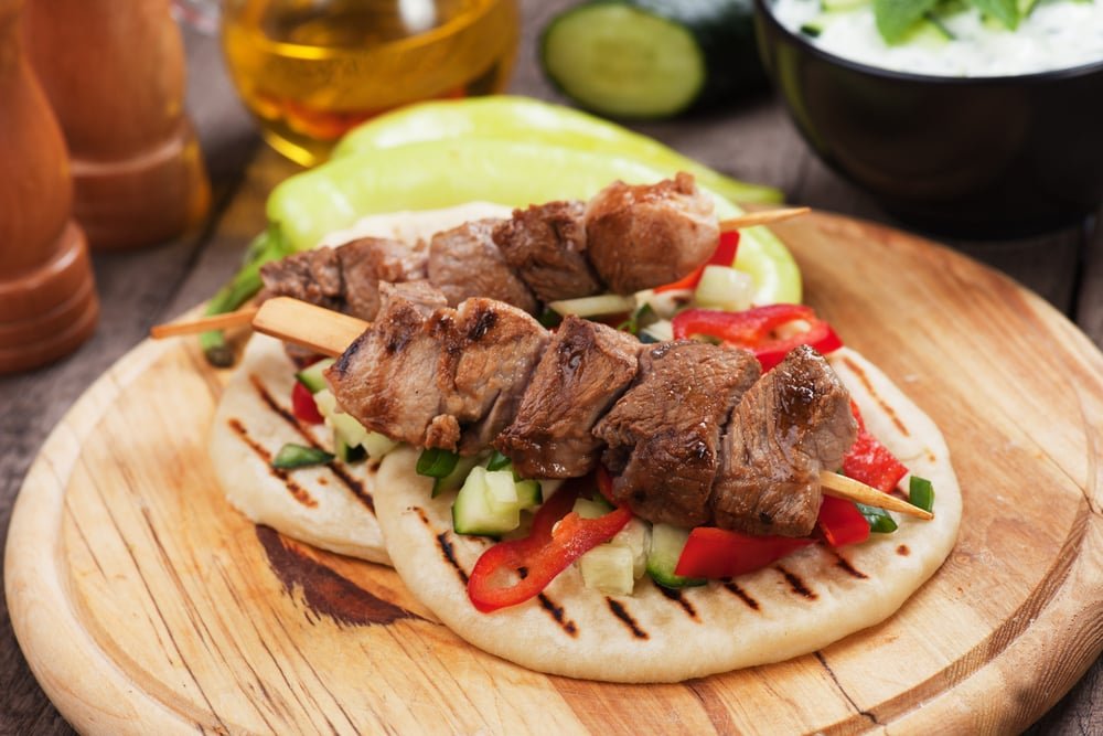 Greek-Style Pork Souvlaki