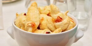 Ham and Cheese Puffs