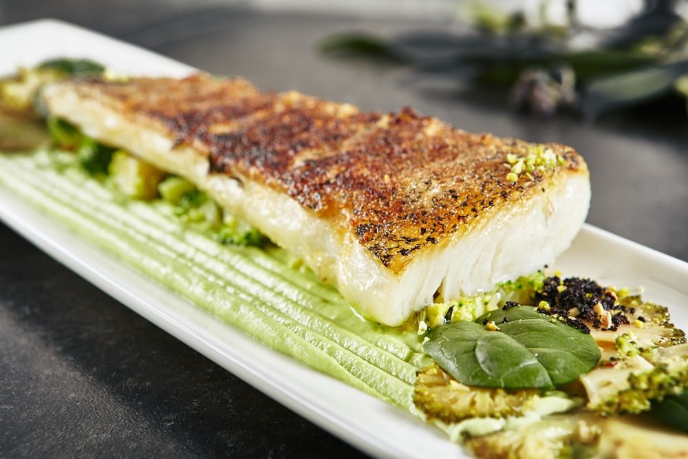 Herb-Crusted Halibut
