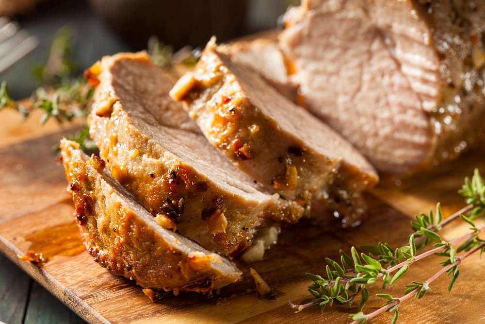 Honey Mustard Glazed Pork Tenderloin