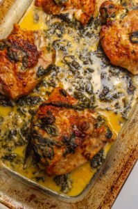 Keto Garlic Butter Chicken Thighs