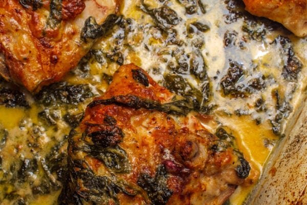 Keto Garlic Butter Chicken Thighs