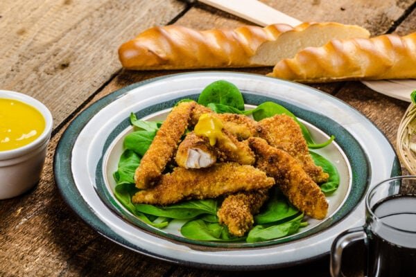 Keto Parmesan Crusted Chicken Tenders