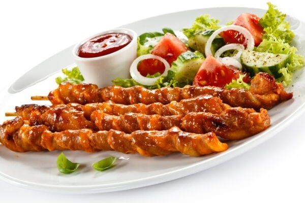 Korean BBQ Pork Skewers