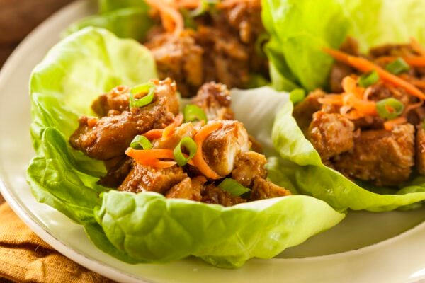 Korean-Style Turkey Lettuce Wraps