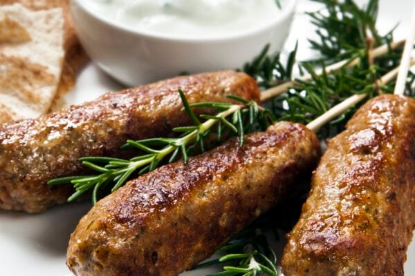 Mediterranean Lamb Koftas