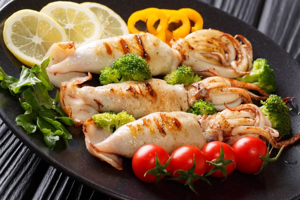 Mediterranean Stuffed Calamari