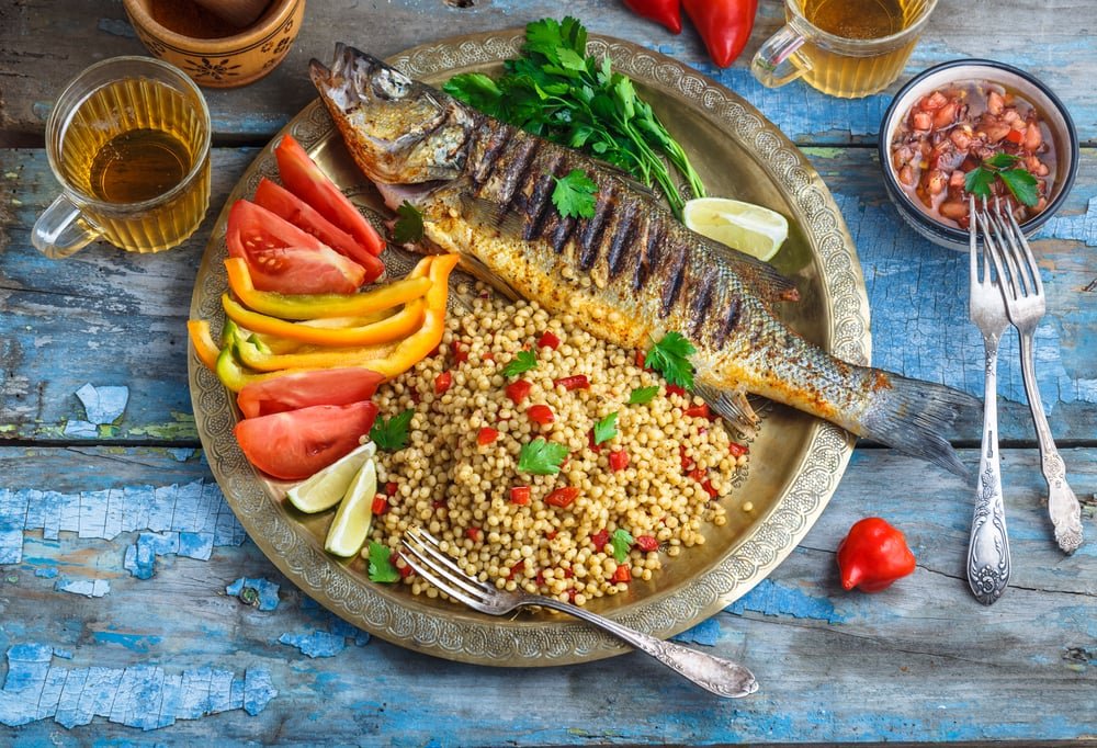 Mediterranean Style Sea Bass