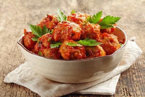 Mediterranean Turkey Meatballs