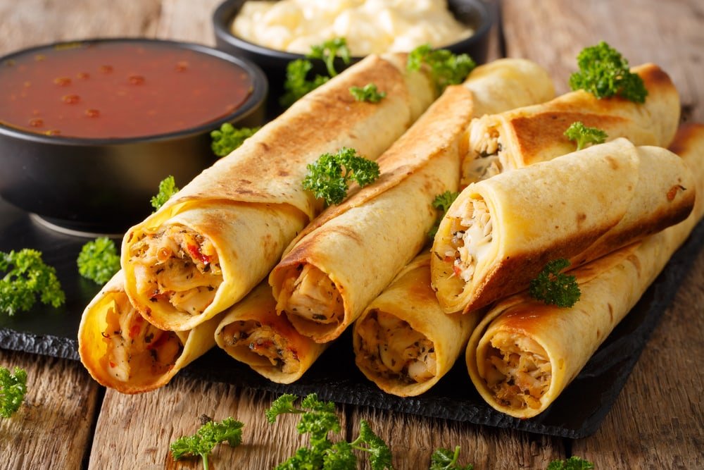 Mexican Turkey Taquitos