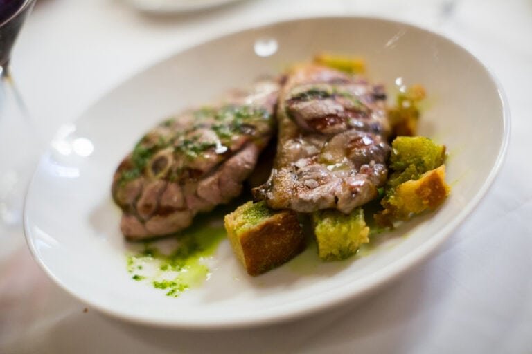Mint-Crusted Air-Fried Lamb