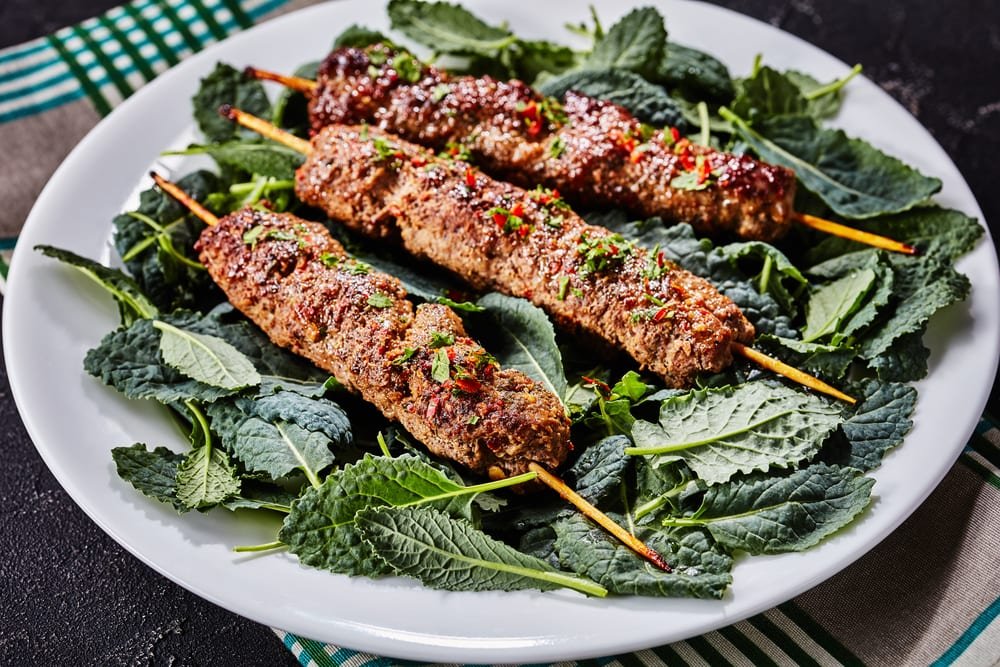 Moroccan Spiced Lamb Kebabs