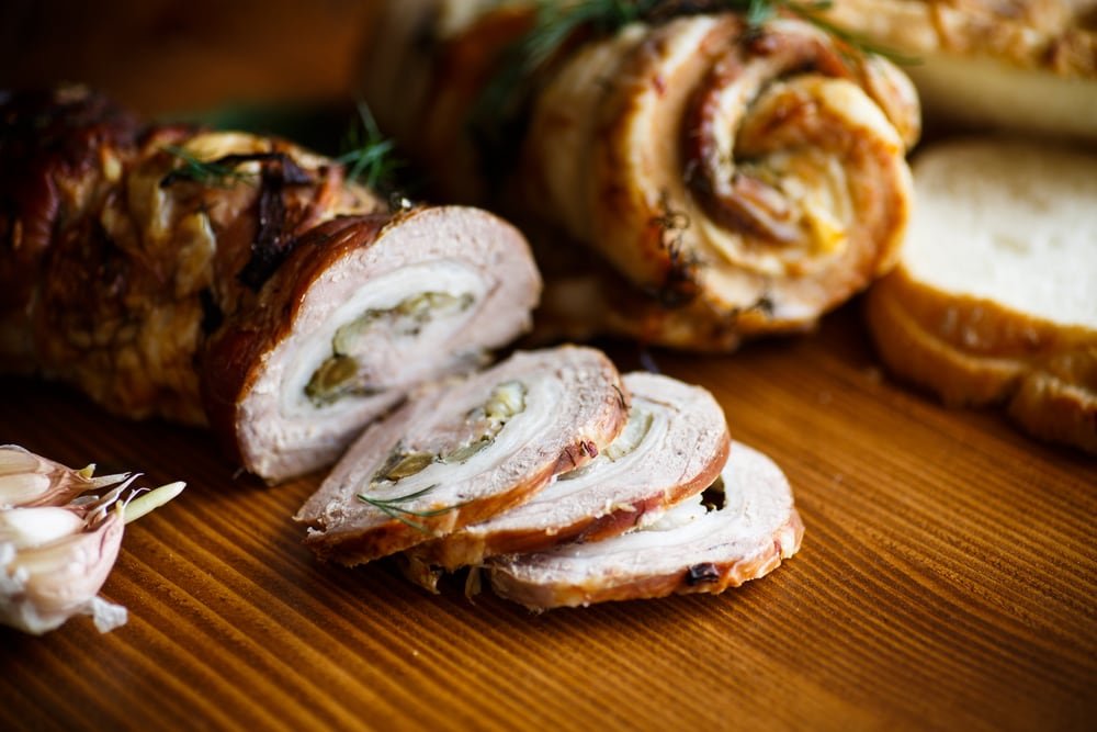Pesto-Stuffed Pork Tenderloin