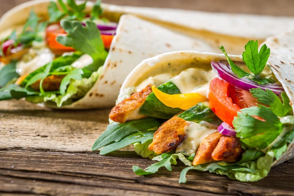 Ranch Chicken Wraps