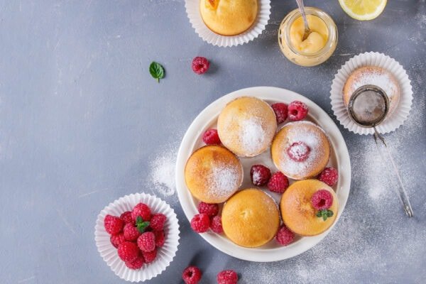Raspberry Lemon Muffins