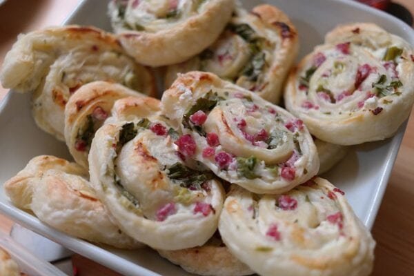 Sausage and Spinach Breakfast Puffs