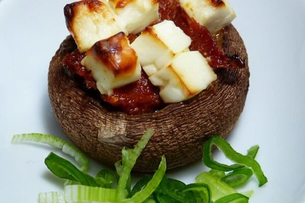 Spinach and Feta Stuffed Mushrooms