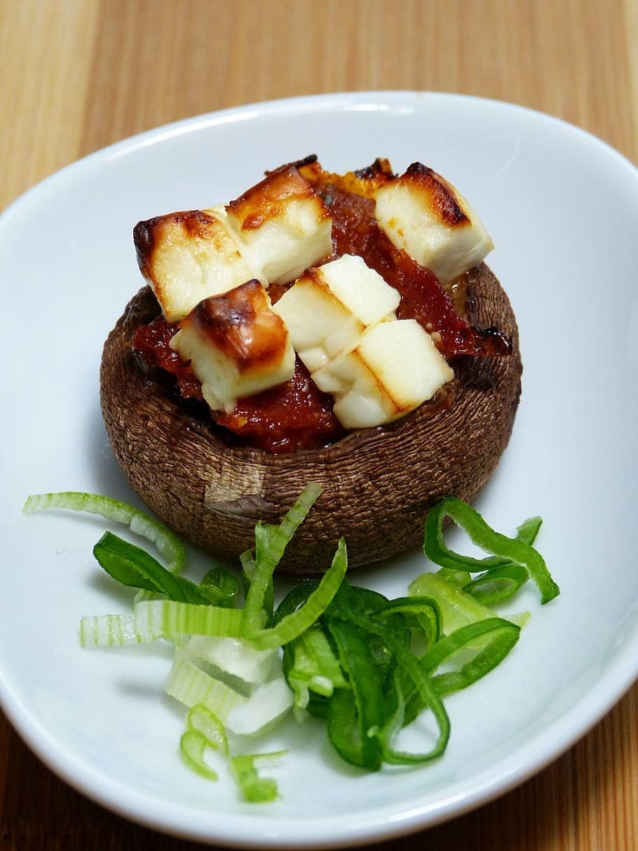 Spinach and Feta Stuffed Mushrooms