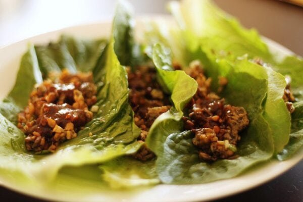 Teriyaki Chicken Lettuce Wraps