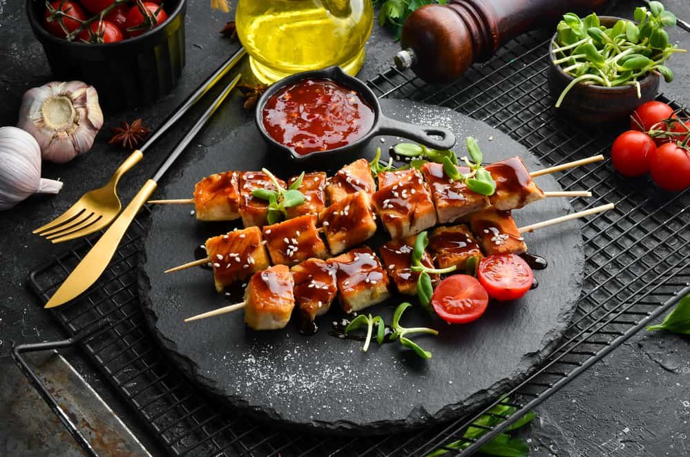 Teriyaki Chicken Skewers