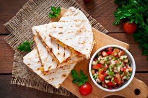 Tex-Mex Turkey Quesadillas