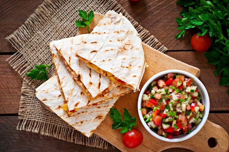 Tex-Mex Turkey Quesadillas