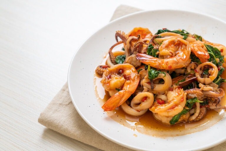 Thai Basil Squid