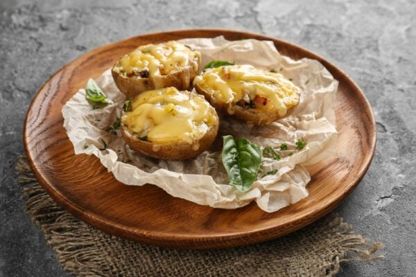 Vegan Stuffed Potatoes