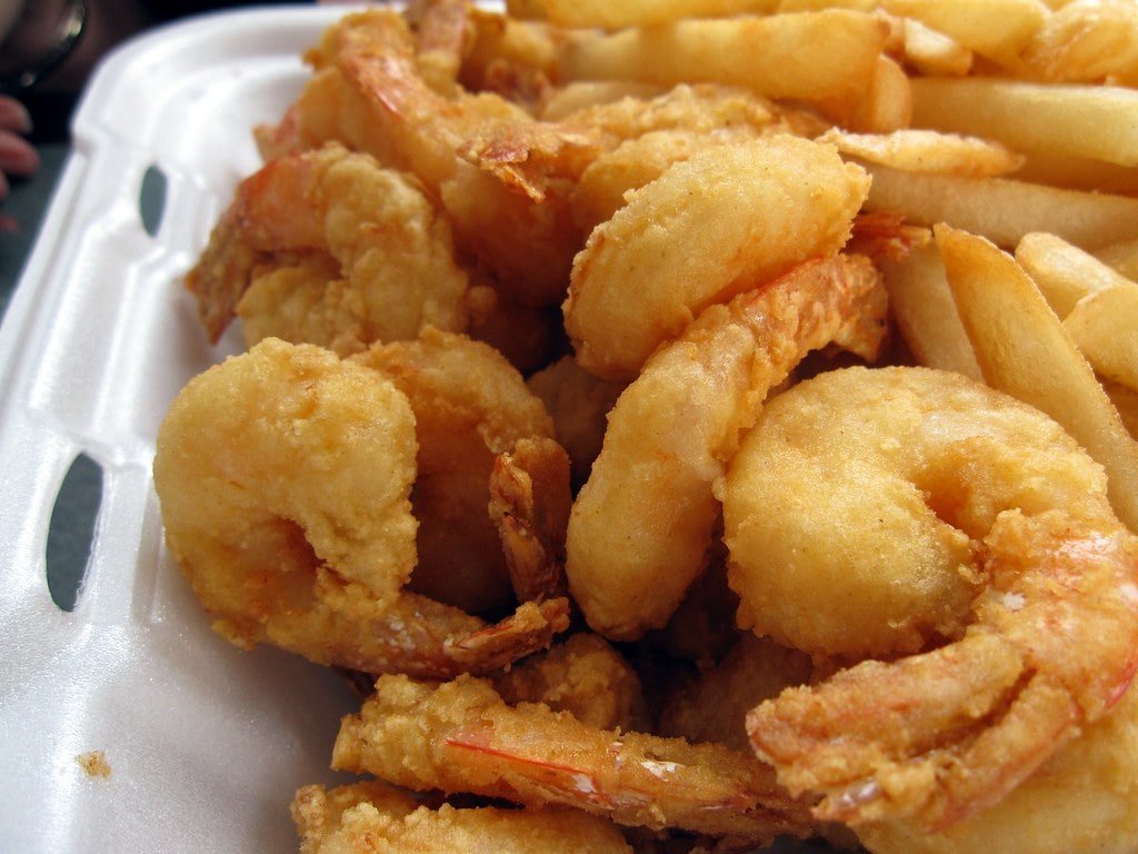 Fried shrimp